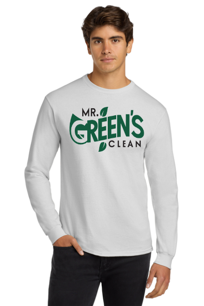Mr. Green's Clean Cotton Long Sleeve T-Shirt Full logo - Image 2