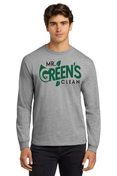 Mr. Green's Clean Cotton Long Sleeve T-Shirt Full logo - Image 3