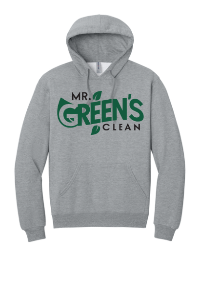 Mr. Green's Clean Ring Spun Hooded Sweatshirt Full Logo - Image 2