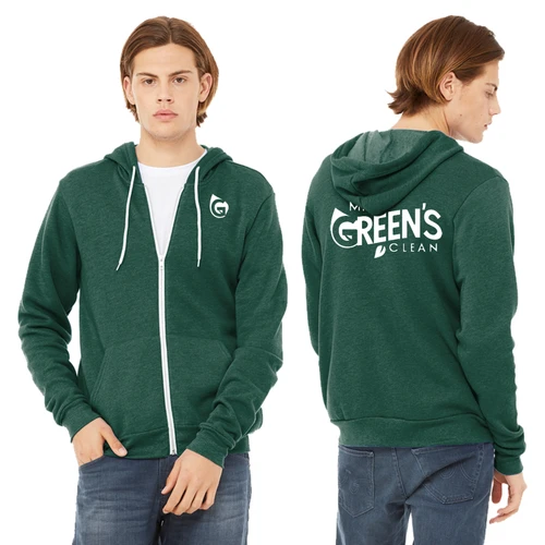 Mr. Green's Clean Zip-up Hoodie